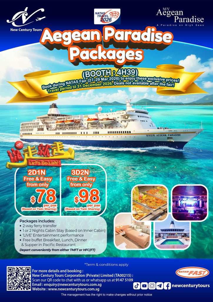 Natas Special Fair – MV Aegean Paradise 2026!